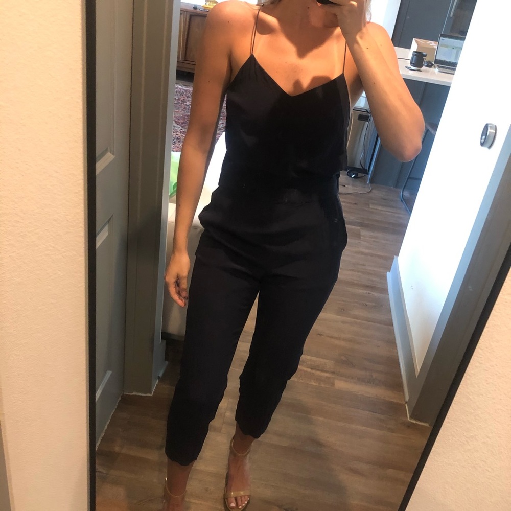 J. Crew Navy Jumpsuit